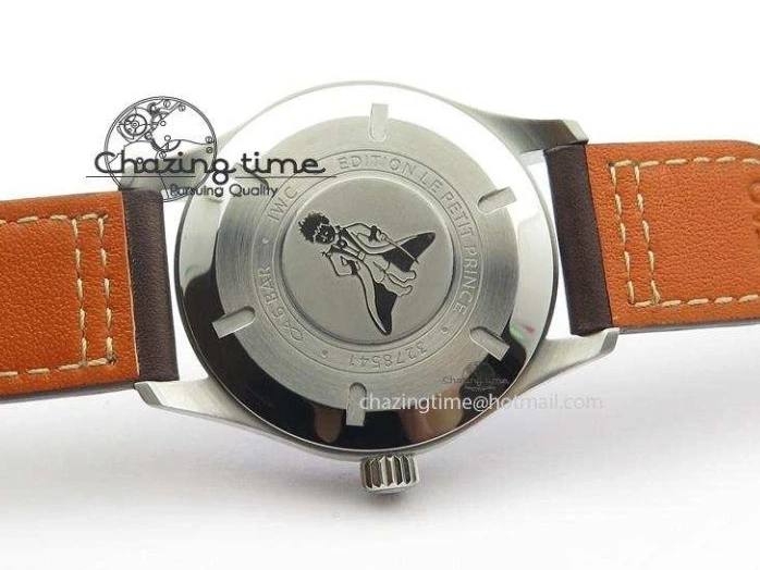 MIROTIME 0409 Mark XVIII Le Petit Prince IW327004 SS Mk Maker Best Edition Blue Dial On Brown Leather Strap A TimelessDesign 7296